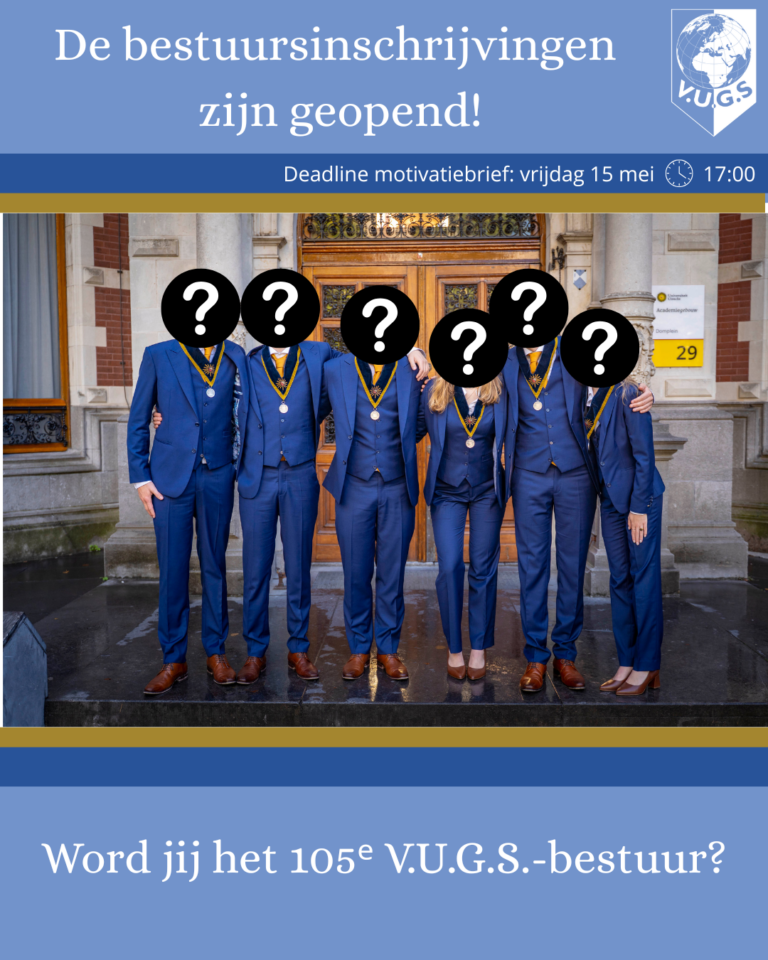 Bestuursinschrijvingen zijn geopend!